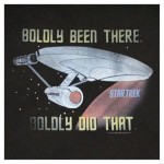 star trek boldly been there t-shirt