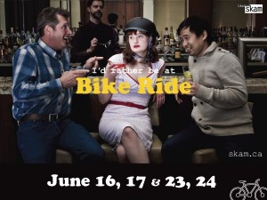 Accent Inns proud to support Bike Ride by Theatre Skam in Victoria BC