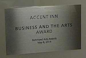 Richmond arts award 2014 (2)