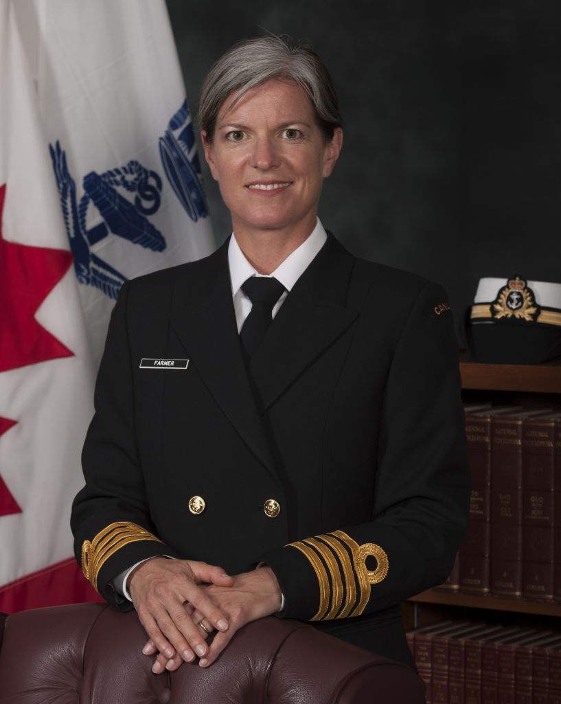 Mandy Farmer NAvy Captain