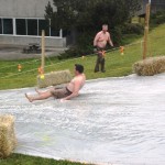 Power to play 2010, Chris on the slip'n slide