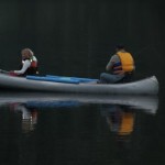 Accent Inns victoria hotel head office employee, John Espley Fishing with his daughter at Horne Lake