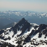 Strathcona Park Mountains from a float plane taken by Victoria BC hotel guy