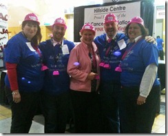 Accent Inn Pink in the Rink team 2012