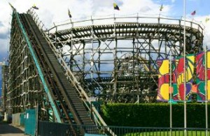 PNE Wooden Rollercoaster