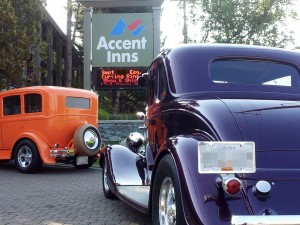 picture of cars that will be at Esquimalt celebration of lights car show