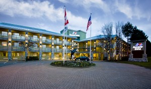 Accent Inn Victoria BC exterior front view