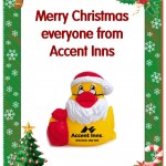 Accent Inn Santa Claus Duck