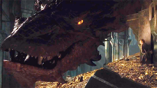 hobbit desolation of smaug dragon full body