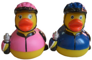 Cyclist Duck